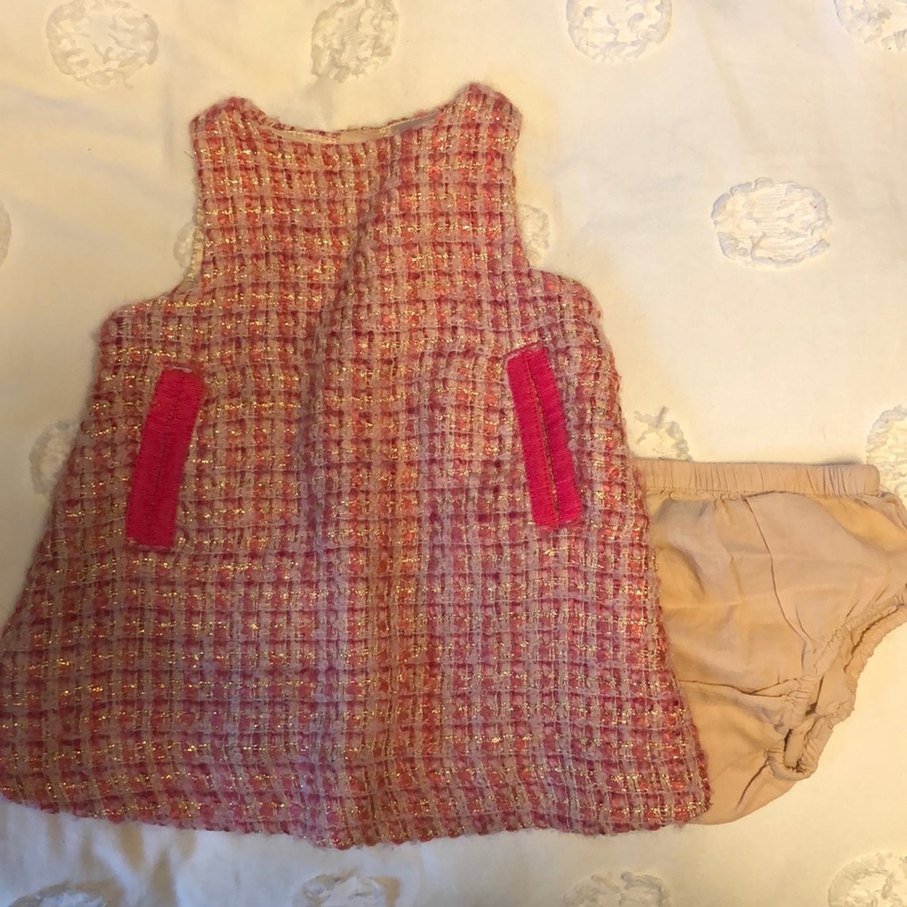 Baby Gap wool tweed dress